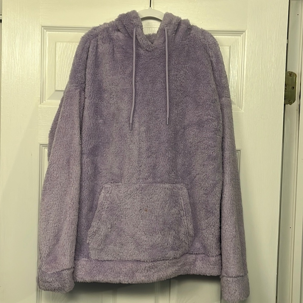Charlotte Russe Sherpa Hoodie